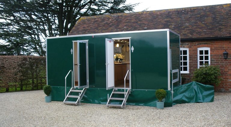 Luxury toilets for hire