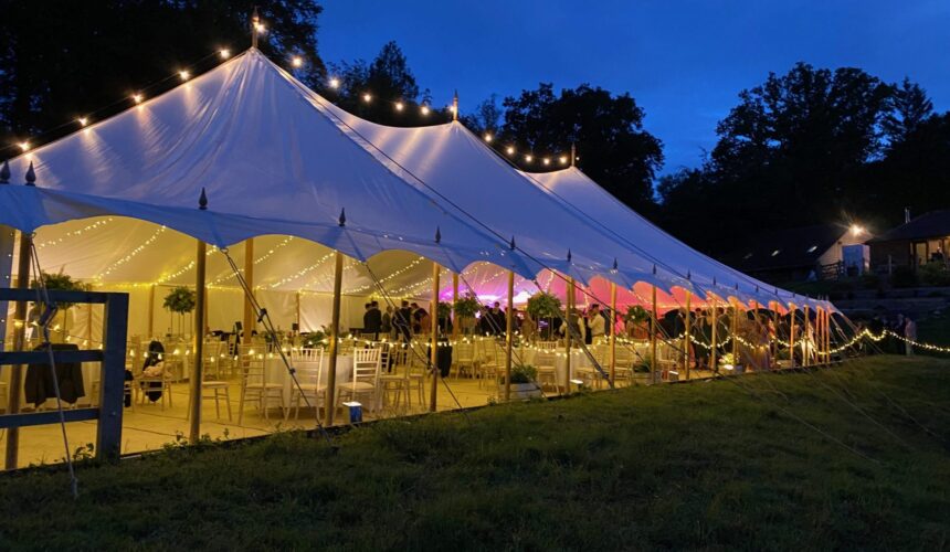 Corporate Event in a Marquee