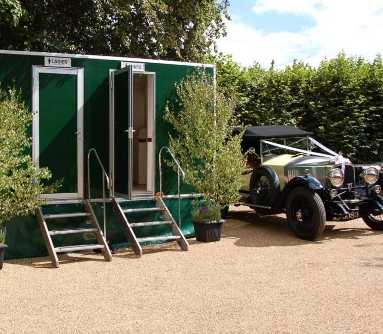 Luxury toilet hire for premium events