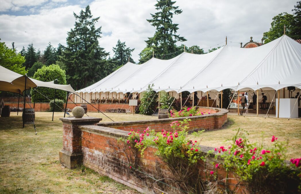 Marquee wedding ideas for late summer