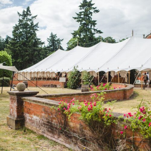 Marquee wedding ideas for late summer