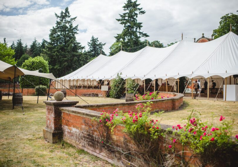 Marquee wedding ideas for late summer