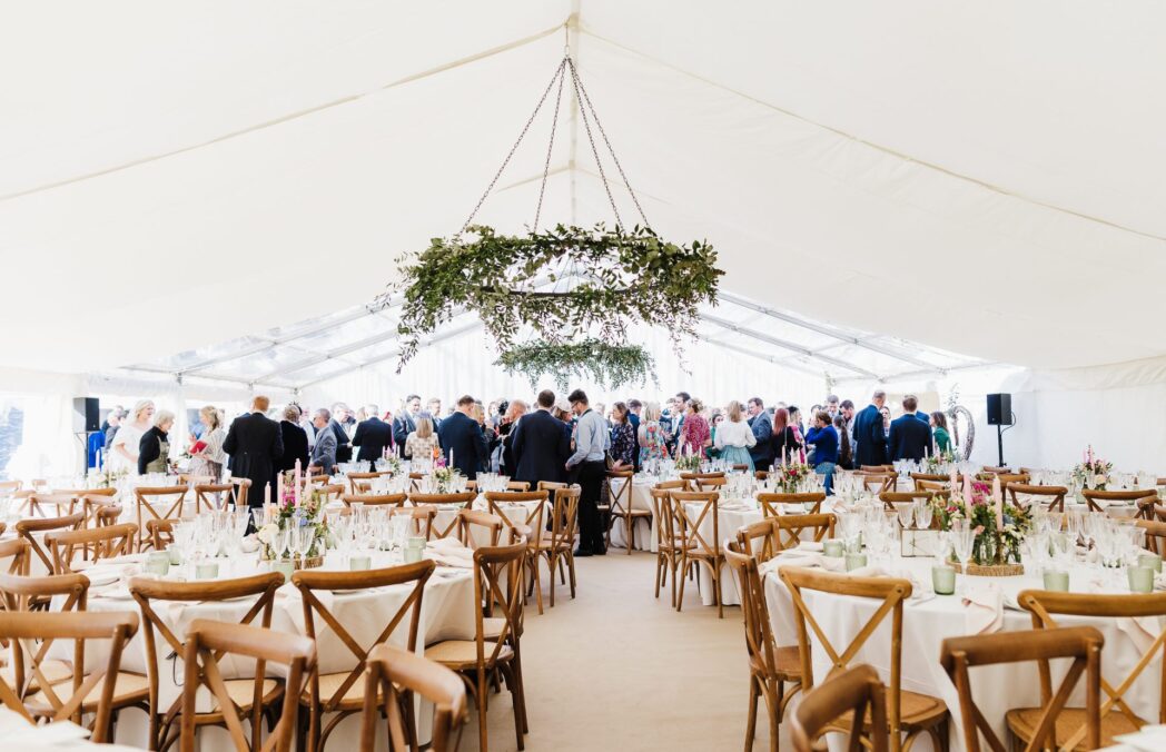 hiring a marquee for a wedding