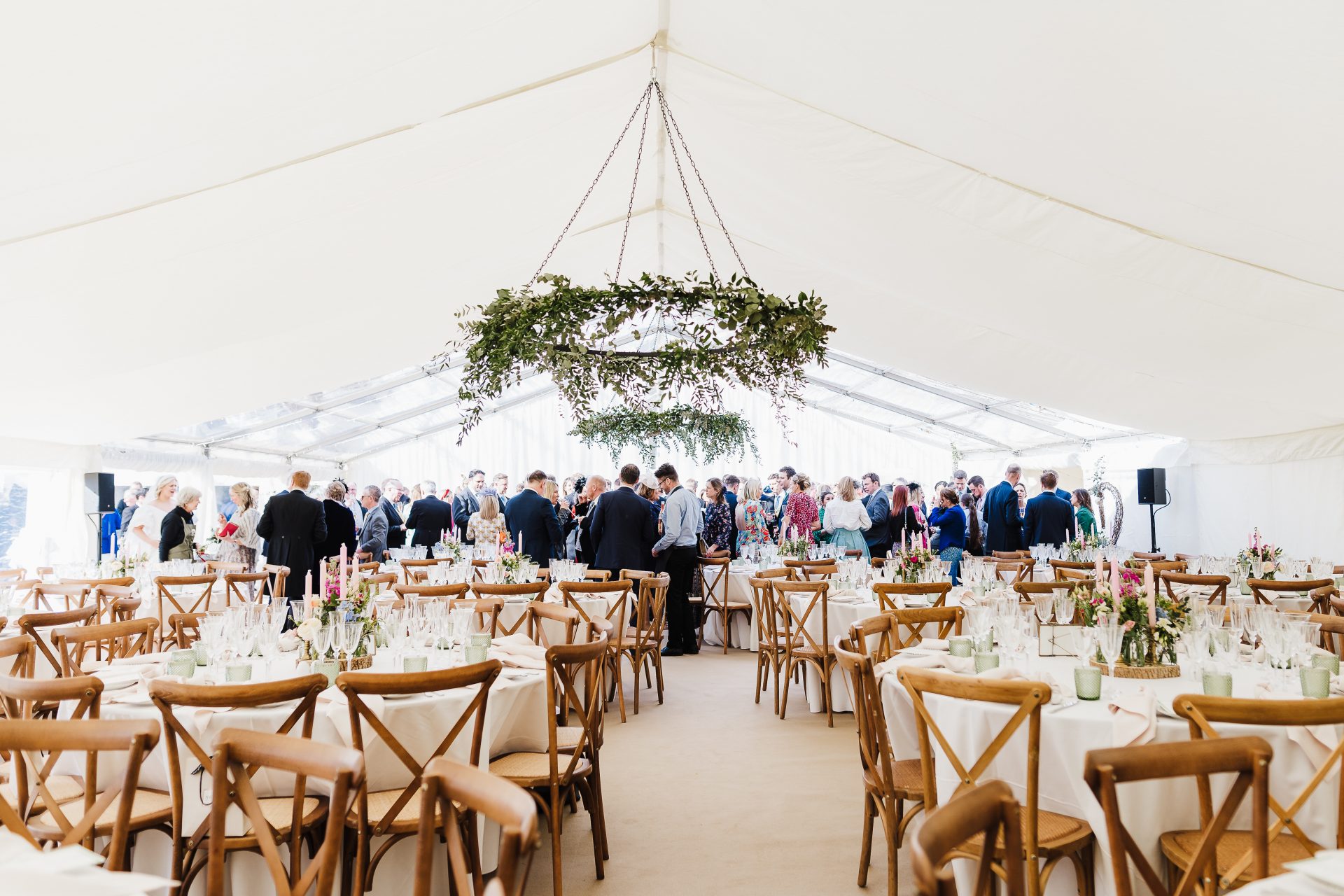 hiring a marquee for a wedding