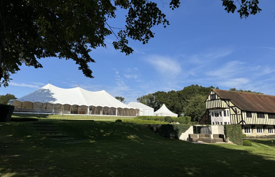 An example of work by one of the top marquee hire companies in Surrey and Hampshire
