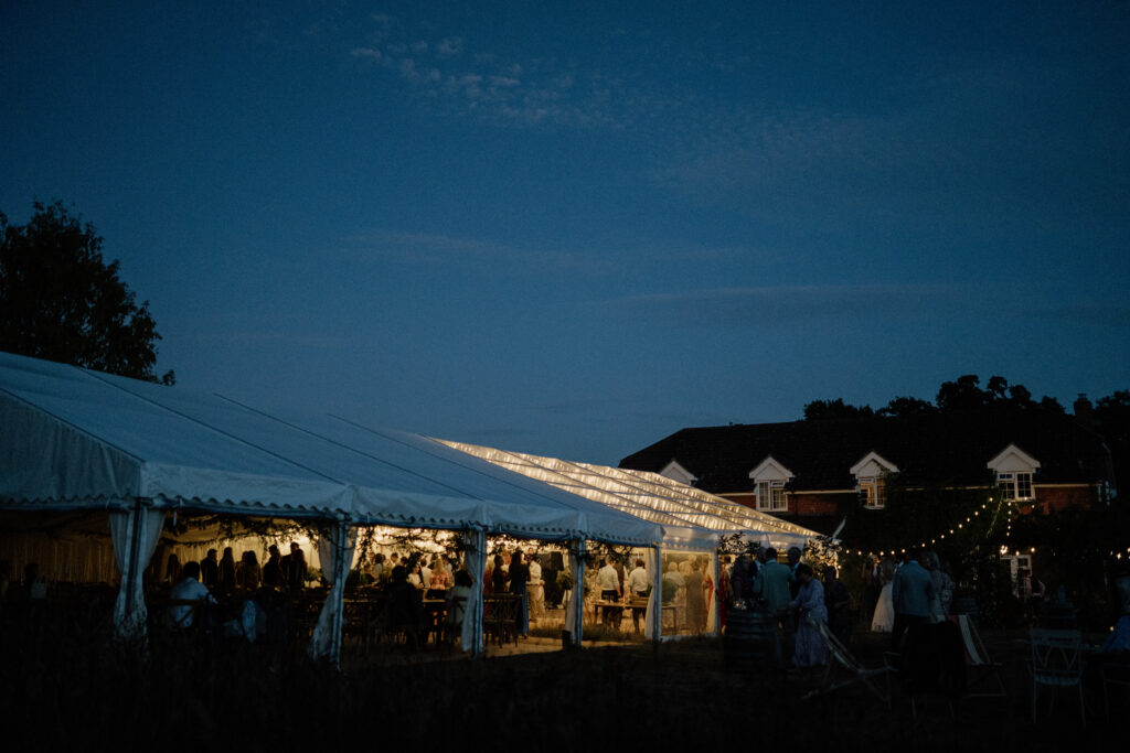 Inspiration for those planning a marquee wedding in 2027