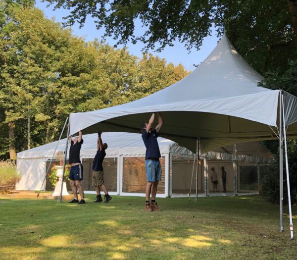 6m x 6m Pagoda finishing touches