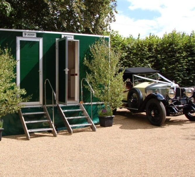 Luxury toilet hire for premium events
